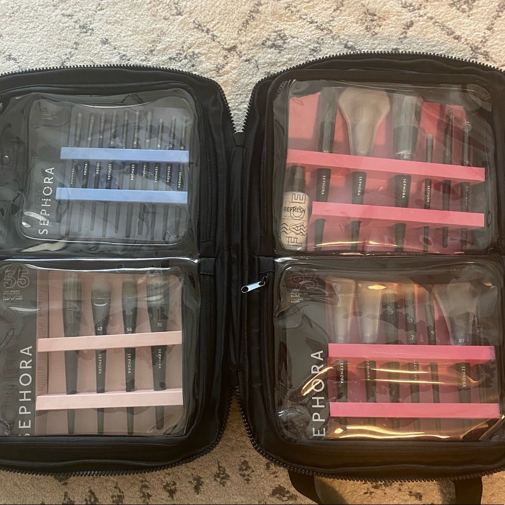 Sephora Complete Pro Brush Set with Backpack!!
